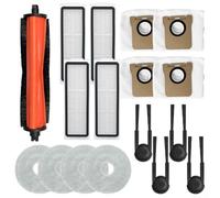 HpLive Kit de accesorios de repuesto para aspiradora robot M40S OV31CN, incluye paño limpiador, bolsa para el polvo y cepillo lateral (A)