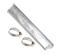 HpLive Kit de aislamiento de tubo de escape para calefacción de aparcamiento, lámina de aluminio y fibra de vidrio, para modelos WEBASTO y para modelos EBERSPACHER de 22 - 26 mm de diámetro, simple