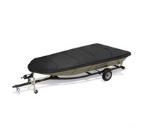 HpLive Lona para barcos 210D, resistente al agua, al polvo, protección UV, resistente, con protección solar y correas ajustables para botes marinos (12 pulgadas)