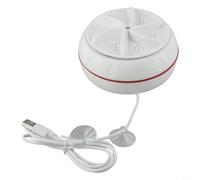 HpLive Mini Lavadora Portátil Alimentado por USB Turbina Automática para Dormitorios Pequeñas Prendas Viajes Camping 10x10x5cm(1)