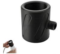 HpLive Moderno cabezal de ducha con impresión 3D en diseño minimalista con función de alta presión y protección contra obstrucciones, compatible con conexiones estándar de manguera G1/2" para baño