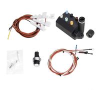HpLive Módulo de encendido, interruptor de encendido, repuesto para parrilla de gas, para WEBER para Genesis II 400 Serie E-435 S-435 E-430 S-430, incluye cables y electrodos, fácil montaje, duradero