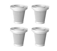 HpLive Pack de 4 filtros de repuesto lavables para aspiradora de mano, compatible con Cromoce VAC01/VAC02, para SAKER HL107/HL132/HL133, AIPROIN HL127Pro, Houscly ST6653/ST-6655, HRYCF-07081, CUGEFRE