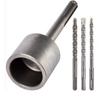 HpLive Para SDS-Max T-Poste de impacto para martillos perforadores BOSCH, para postes de valla y barras de tierra