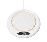 HpLive Posavasos de café USB, Calentador de Taza de 20 W, 3 ajustes de Temperatura, Disfruta de una Bebida Caliente en Cualquier Momento ()