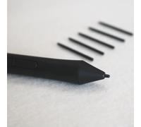 HpLive Puntas de repuesto para lápices Wacom CTL/CTH - 10 piezas ABS Nibs para dibujar y escribir con precisión, color negro, 2,7 cm (negro)