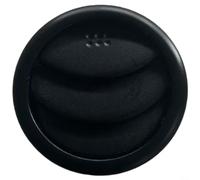 HpLive Rejilla de ventilación para salpicadero, rejilla de ventilación redonda negra para salpicadero, compatible con Suzuki para Jimny 73610-75H01-5PK de plástico ABS resistente, fácil de instalar