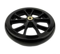HpLive Rueda de poliuretano para patinete de 8 pulgadas con rodamientos ABEC-9, 200 mm de alto rendimiento de poliuretano para kickroller, silla de ruedas, carrito de la compra, resistente a la