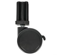 HpLive Ruedas de repuesto con freno de estacionamiento para barbacoas de gas Weber para Genesis 1000-5000, Summit, Silver, para Spirit y Ranch Kettle, compatible con los números de pieza 6414 y 306414