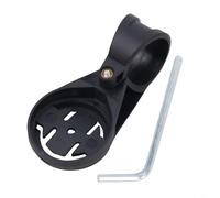 HpLive Soporte de ordenador para bicicleta TT resto barra extensión de manillar compatible con GARMIN para IGPSPORT Odometer Kit de montaje 22,2 mm accesorio de plástico ligero negro