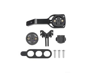 HpLive Soporte para ordenador de bicicleta Garmin para Cateye Bryton, para manillar BLACK INC, aleación de aluminio, 105 mm