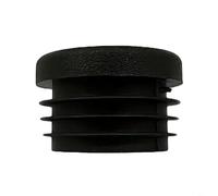 HpLive Tapones de láminas redondos, 10 unidades, tapones para tubos para patas de muebles, tapas acanaladas para protección del suelo, resistentes a los golpes y a la intemperie, para sillas, mesas