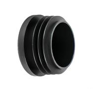 HpLive Tapones de láminas redondos, 10 unidades, tapones para tubos para patas de muebles, tapas acanaladas para protección del suelo, resistentes a los golpes y a la intemperie, para sillas, mesas