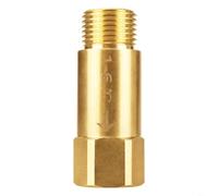 HpLive Válvula anticongelación de latón, válvula anticongelante de latón con activación automática de temperatura para tuberías exteriores y sistemas de calefacción de gas (DN15 1-4 ℃)