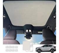 HPLWYM Parasol para Techo Compatible con Volvo C40(No Apto para XC40) 2021-2023, Plegable Sombrilla De Coche con Bolsa De almacenaje, Protección Solar Aislamiento de Calor Parasol de Techo