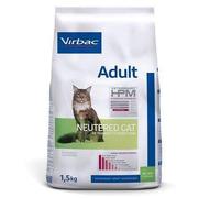 Hpm Virbac Feline Adult Neutered 1,5Kg 1600 g - Lot de 3