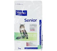 Virbac VET HPM Senior Neutered - Pienso para gato senior esterilizado - Cantidad: 3 kg