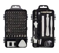 HPMAISON 115 en 1 juego de destornilladores de precisión, mini destornillador magnético para iPhone, portátil, PC, reloj, gafas y otros aparatos electrónicos