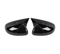 HPONCHD Carcasas Espejos Retrovisores para Fit Jazz GR 2020-2024, Tapas de Espejo de Coche, Carcasas de Espejo Retrovisor, Duradero, Accesorios Coche, Piano Black A