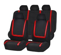 HPOUYDB Coche Fundas Asientos, para Porsche Cayenne E-Hybrid 2018-2022 2023 2024 202 Fundas Asientos Coche,Impermeables Antideslizantes Delantero Trasero Accesorios,Red
