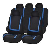 HPOUYDB Coche Fundas Asientos, para Porsche Cayenne E-Hybrid 2018-2022 2023 2024 202 Fundas Asientos Coche,Impermeables Antideslizantes Delantero Trasero Accesorios,Blue