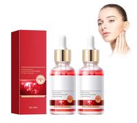 Hppsctink 2pcs Esencia de sangre de dragón, suero facial antiarrugas, suero facial de sangre de dragón, cuidado de la piel antiarrugas, hidratante y rellenador, reafirmante, 2pcs*30ml,serum