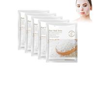 Hppsctink 5pcs Mascarilla de Arroz, Mascarilla Antiarrugas de Arroz, Mascarilla Nutritiva Suavizante Hidratante, Mejora la Piel del Rostro, facial