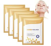 Hppsctink 5PCS Mascarilla de Colágeno, Mascarilla Reafirmante de Colágeno, Mascarilla Hidratante de Colágeno, Hidratación y Luminosidad Antiarrugas, facial