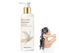 Hppsctink Champú de arroz, 100ml Champú anticaída de arroz, Limpieza del cabello, Nutrir las Raíces del Cabello, shampoo