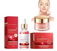 Hppsctink Crema Sangre de Dragón, 30ml Suero Antiarrugas Sangre de Dragón y Crema Hidratante Sangre de Dragón, Hidratación, Reduce la Pigmentación y las Líneas de Expresión, serum
