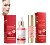 Hppsctink Crema sangre de dragón, Sérum antiarrugas sangre de dragón 30 ml y crema hidratante sangre de dragón 30 g, Reduce la pigmentación y las arrugas, Cuidado de la piel antiarrugas, serum