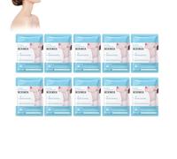 Hppsctink Cuidado del cuello, 10pcs Mascarilla para el cuello, Reduce las arrugas del cuello, Hidrata y reafirma el cuello, cream