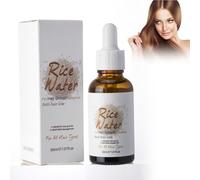 Hppsctink Esencia Capilar de agua de arroz, 30ml Esencia Capilar de agua de arroz Fermentada, Mejora el cabello seco y encrespado, Nutre el Cabello, shampoos
