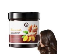 Hppsctink Mascarilla Capilar, 500ml Mascarilla Capilar de Jengibre, Repara el Cabello seco, Encrespado y con puntas abiertas, Tratamiento Hidratante y Suavizante para el Cabello, hair