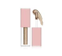 Hppsctink Sombra de Ojos Líquida, 3.8g Sombra de Ojos Diamante, Sombra de Ojos Líquida Nacarada, No se Emborrona, Resistente al agua y de Larga Duración, Champán Oro, eyeshadow