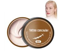 Hppsctink Tattoo Concealer, 10ml Corrector para el cuerpo, Tattoo Concealer Crema Reparadora, Corrector Invisible, color claro, cream5