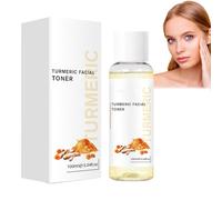 Hppsctink Tónico de Cúrcuma, 100ml Tónico facial de Cúrcuma, Ilumina el Tono de la piel, Reafirmante e Hidratante, Tónico Hidratante para la piel del Rostro, serum