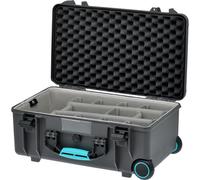 HPRC 2550W con Ruedas con Second Skin Gravilla Gris/Azul Bassano