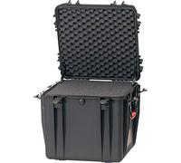 HPRC P4400CB - Funda rígida de resina con espuma en cubos, ligera, irrompible, color negro