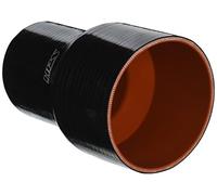 HPS htsr-300 - 400-l6-blk silicona alta temperatura 4 capas reforzadas reductor acoplador manguera, 30 PSI presión máxima, 6 cm de largo, 3 "> 4" ID, Negro