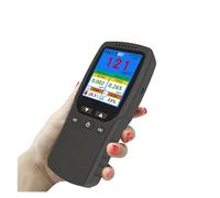 HPTHLY Detector De Gas, Detector De Pm2.5 para Interiores, Termohigrómetro, Detector De Aire Digital LCD para El Hogar, Analizador De Calidad del Aire, Monitor De Contamina