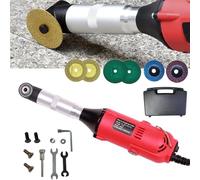 HPTHLY Máquina De Limpieza De Juntas De Baldosas con Ángulo De 90° Y 6 Velocidades Ajustables para Pulido, Grabado Y Limpieza De Juntas De Suelos.