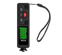 HPTHLY Medidor De Espesor Et330+Zn para Pintura De Automóviles, Medidor De Espesor De Recubrimiento De Metal para Galvanoplastia, Medidor De Espesor para Automóviles D(Negro-Verde)