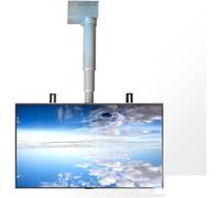 HPTHLY Soporte Eléctrico De Techo para TV, Elevador Motorizado con Altura Ajustable Y Control Remoto. Compatible con Televisores De hasta 70 Cm. Ideal para Cine En Casa Y S(Negro-80Cm)