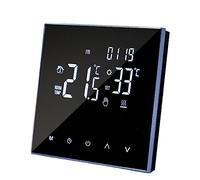 HPTHLY Termostato Inteligente LCD Digital WiFi para Calefacción Eléctrica por Suelo Radiante, Caldera De Agua A Gas, Control Remoto De Temperatura, Calefacci(Sin WiFi, Calefacción 16A)