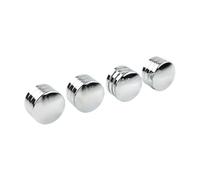 HPTOUY 4 Tapones cromados for Pernos de Cabeza for Harley Twin CAM/Sportster (1999-2017) y Big Twin 1340 EVO (1985-1999)