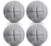 HPWFHPLF Pelotas de Tenis precortadas para Caminar, 4 Pelotas de Tenis para sillas, escritorios, Patas de Muebles y protección del Suelo (Gris)