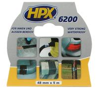 HPX CF5005 6200 - Cinta Adhesiva de Tela, Plateado, CB5005