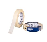 HPX MA2550 RIA10093 - Cinta adhesiva (60 °C, 25 mm x 50 m), color blanco crema