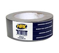 HPX mes5025 Duct Cinta, 48 mm x 25 m, Color Plateado
